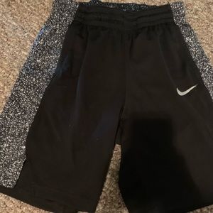 Gray and black men’s Nike shorts